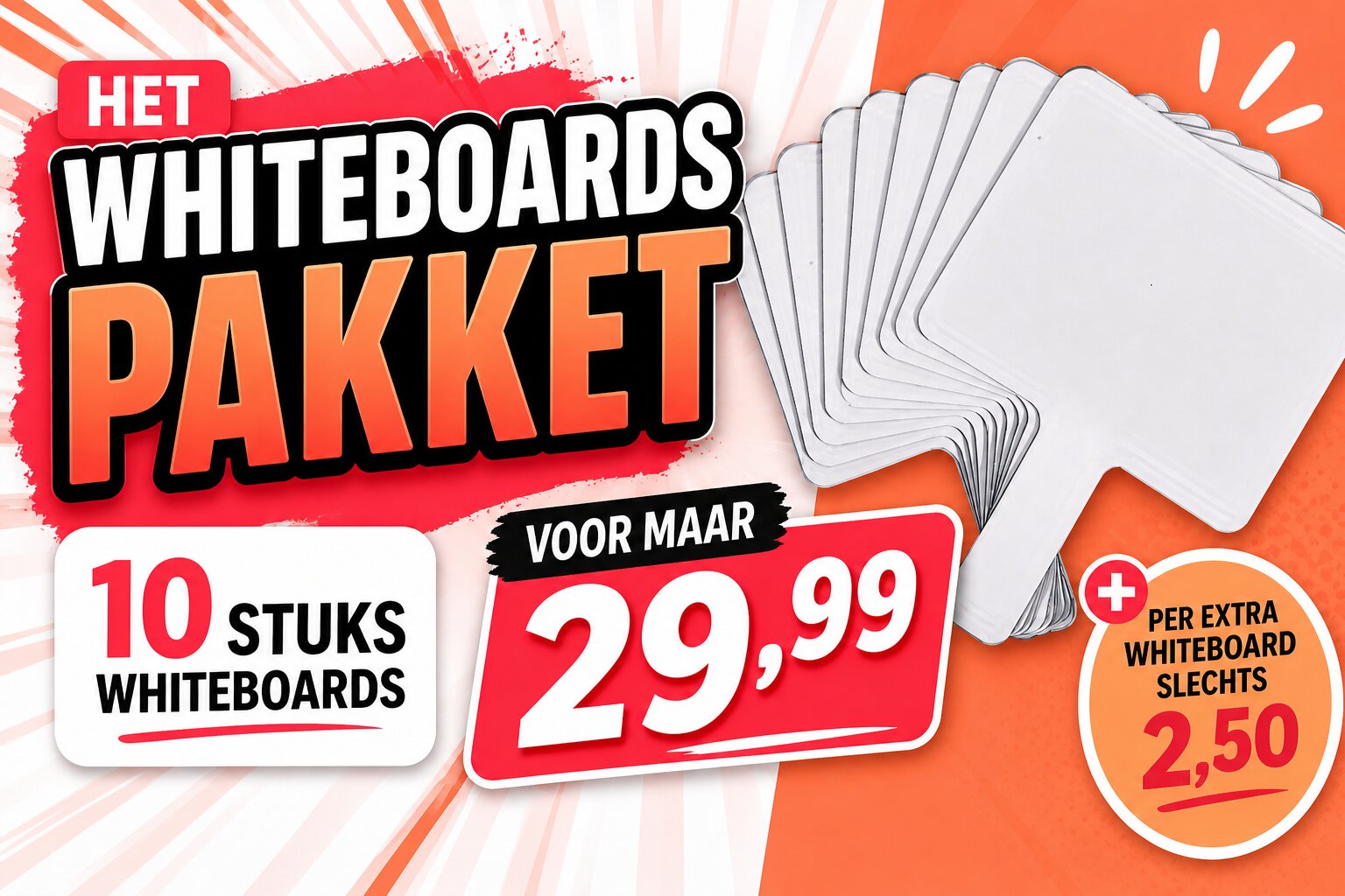 Het Whiteboards Pakket afbeelding
