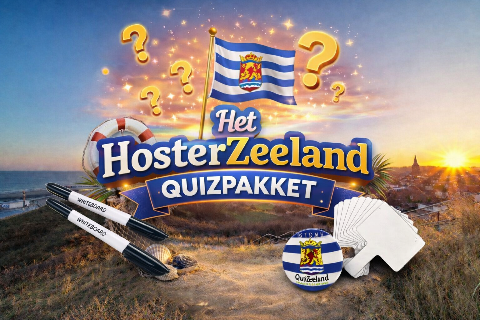 Het HosterZeeland Quizpakket afbeelding
